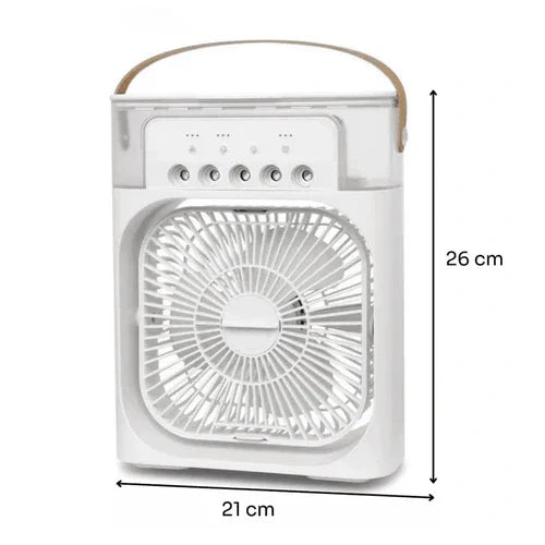 Ventilador Humidificador Portátil - ClimaFresh <span style="color: #000000;"><strong><span style="color: #ff2a00;">¡COMPRA 1 Y LLÉVATE 2!</span></strong></span> - La Moda del Verano