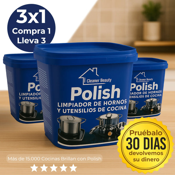 Pasta Limpiadora | Polish 2.0 <span style="color: #000000;"><strong><span style="color: #ff2a00;">¡COMPRA 1 Y LLÉVATE 3!</span></strong></span> Eliminador de óxido y grasa Ultrapotente