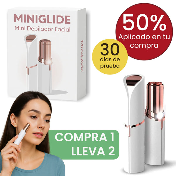 MiniGlide - Mini Depilador Facial <span style="color: #000000;"><strong><span style="color: #ff2a00;">¡COMPRA 1 Y LLÉVATE 2!</span></strong></span>