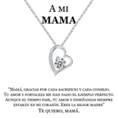 Collar Amor Eterno | Caja con Luz y Dedicatoria <span style="color: #000000;"><strong><span style="color: #ff2a00;">Plata 100% Autentica </span></strong></span>